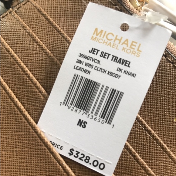 ⬇️NWT MICHAEL KORS 3 in 1 Jet Set Travel Crossbody - Picture 4 of 6